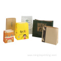 Customized printing SOS kraft paper bag